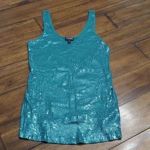 Sequined Tank Top